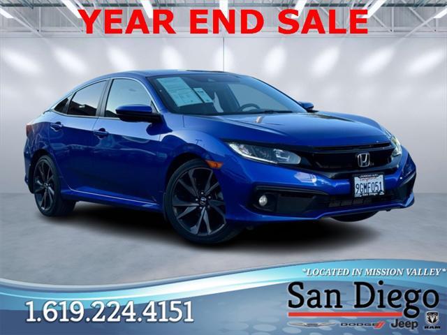 used 2020 Honda Civic car, priced at $19,740