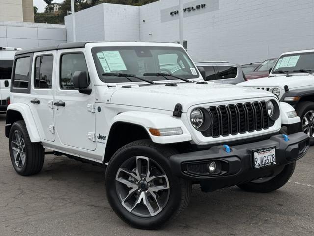 used 2024 Jeep Wrangler 4xe car, priced at $32,990