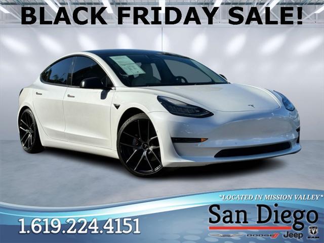 used 2019 Tesla Model 3 car, priced at $22,990