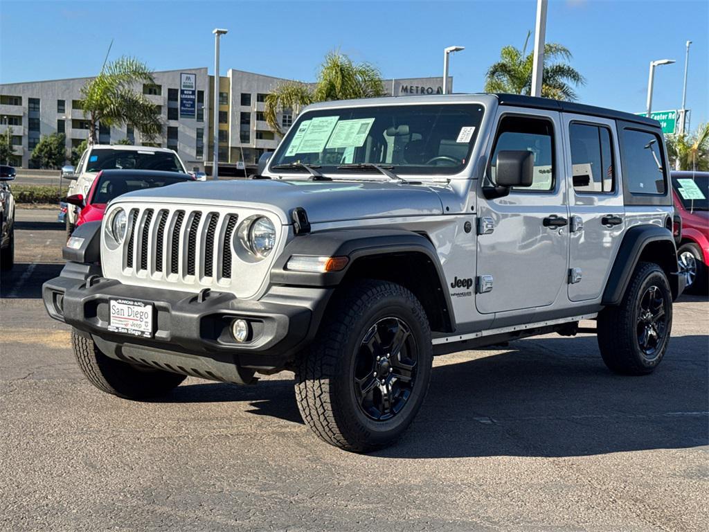 used 2022 Jeep Wrangler Unlimited car, priced at $27,990