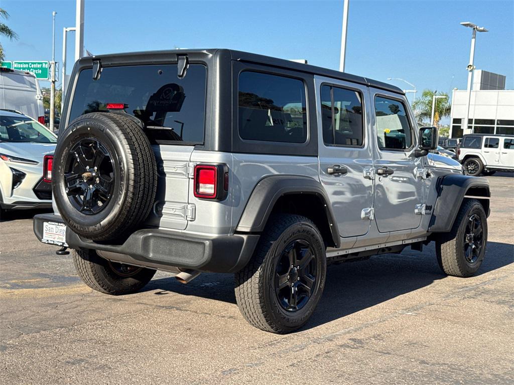 used 2022 Jeep Wrangler Unlimited car, priced at $27,990
