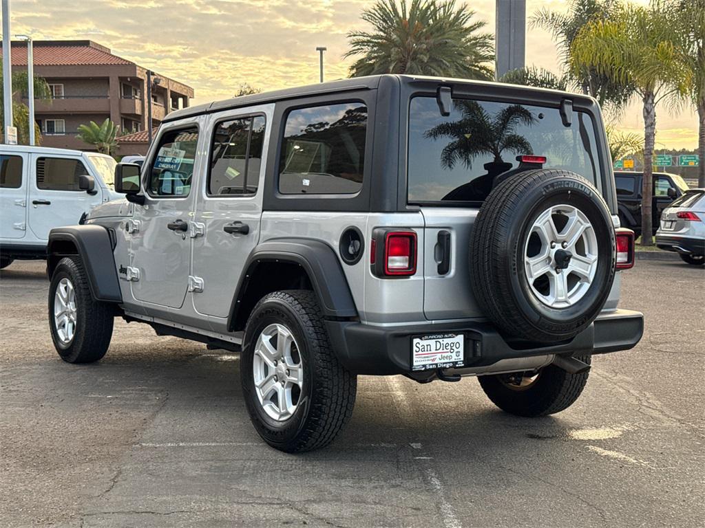 used 2022 Jeep Wrangler Unlimited car, priced at $29,444