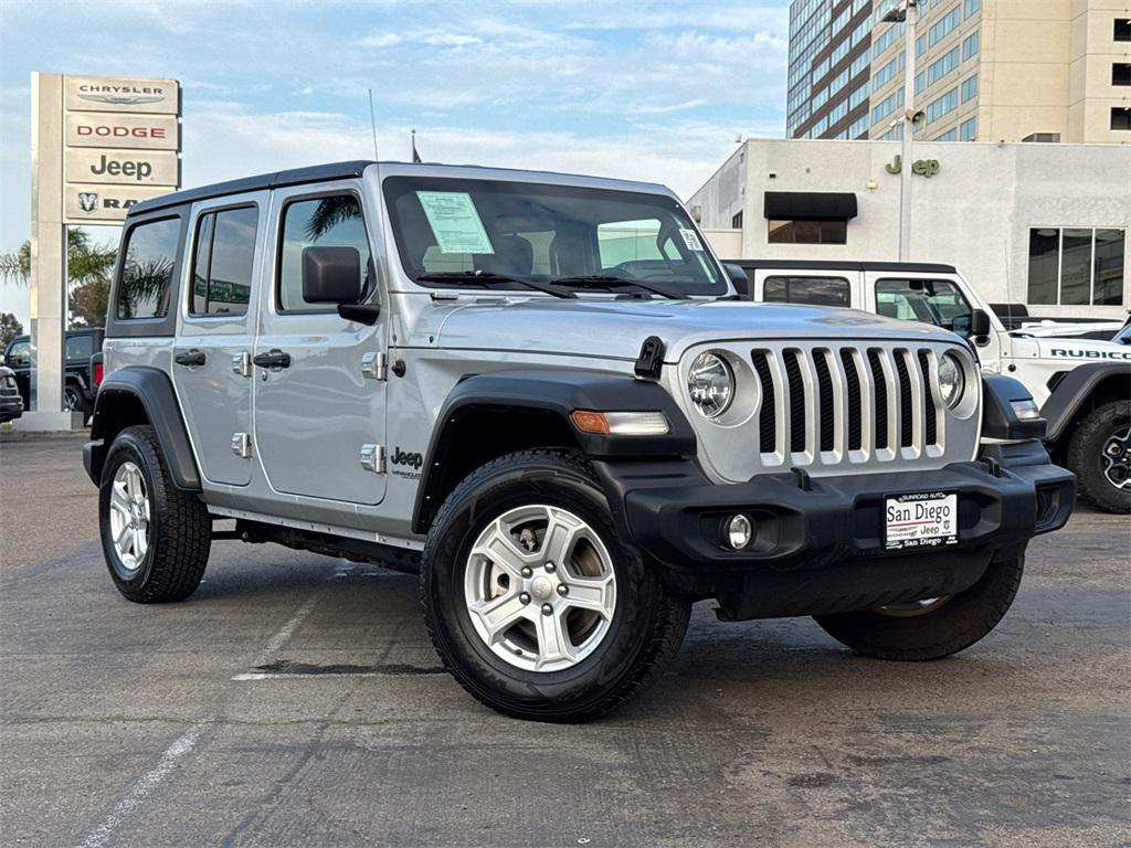 used 2022 Jeep Wrangler Unlimited car, priced at $29,444
