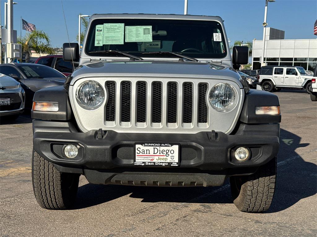 used 2022 Jeep Wrangler Unlimited car, priced at $27,990