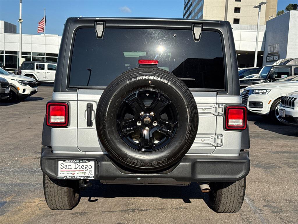 used 2022 Jeep Wrangler Unlimited car, priced at $27,990