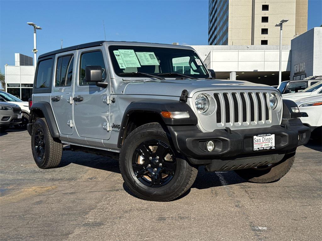 used 2022 Jeep Wrangler Unlimited car, priced at $27,990
