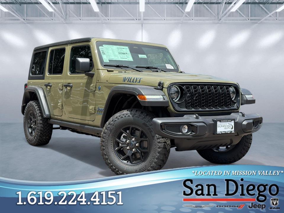 new 2025 Jeep Wrangler 4xe car, priced at $52,925