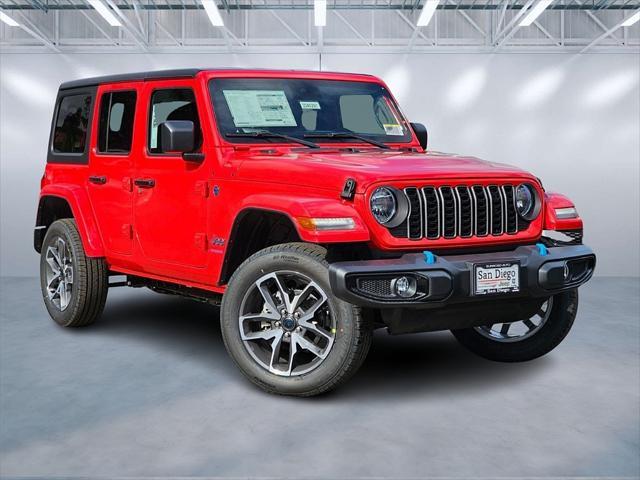 new 2024 Jeep Wrangler 4xe car, priced at $46,424