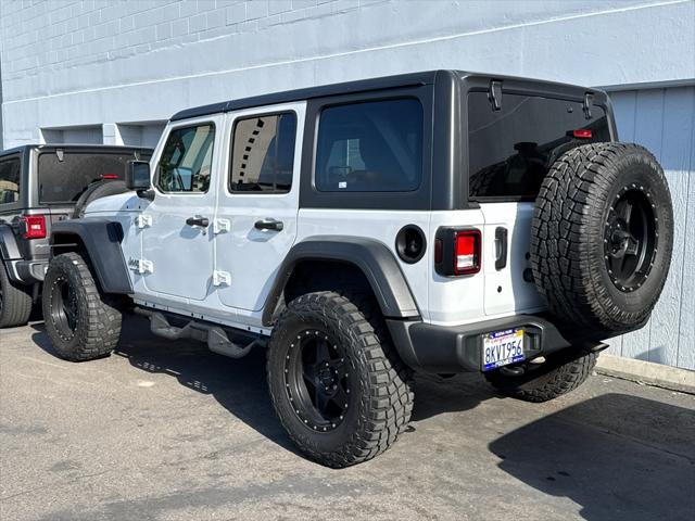used 2018 Jeep Wrangler Unlimited car, priced at $22,984