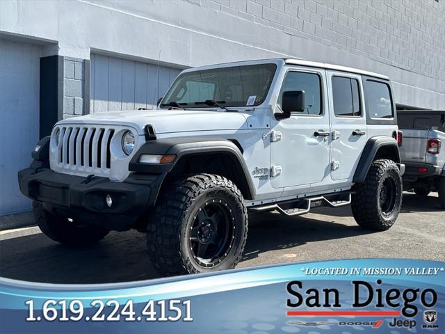 used 2018 Jeep Wrangler Unlimited car, priced at $22,984