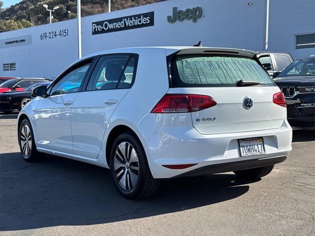 used 2016 Volkswagen e-Golf car, priced at $12,925