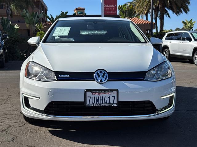 used 2016 Volkswagen e-Golf car, priced at $12,925