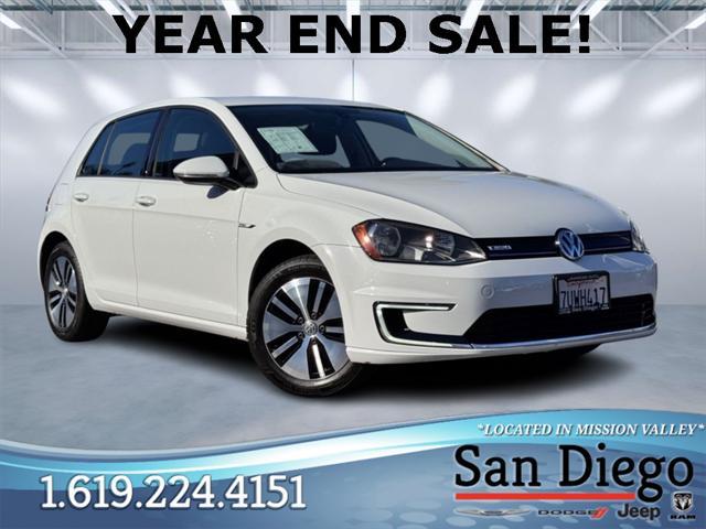 used 2016 Volkswagen e-Golf car, priced at $12,925