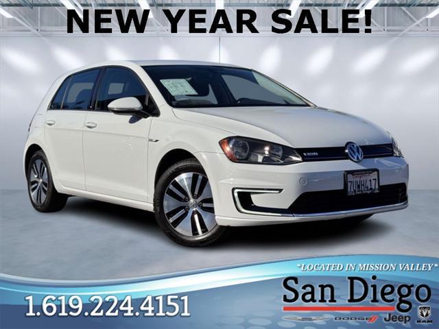 used 2016 Volkswagen e-Golf car, priced at $11,475