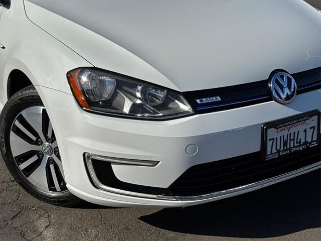 used 2016 Volkswagen e-Golf car, priced at $12,925