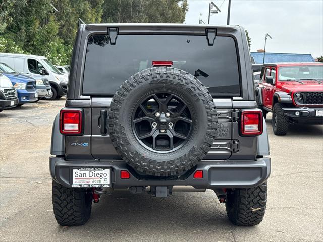 new 2025 Jeep Wrangler 4xe car, priced at $55,925