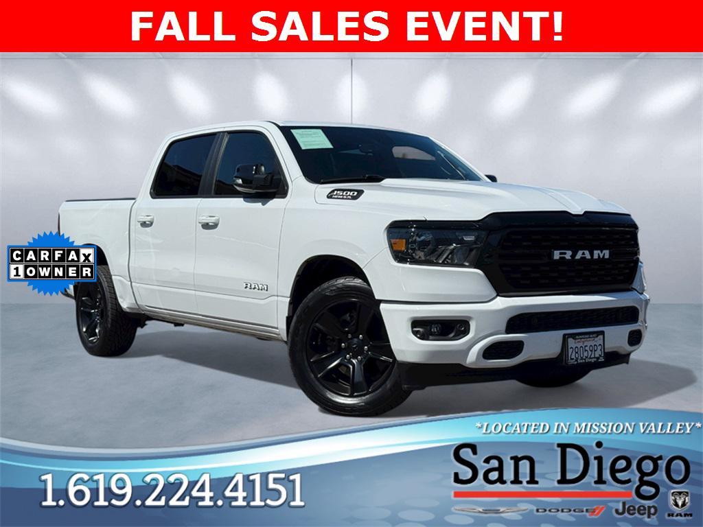 used 2022 Ram 1500 car, priced at $35,669