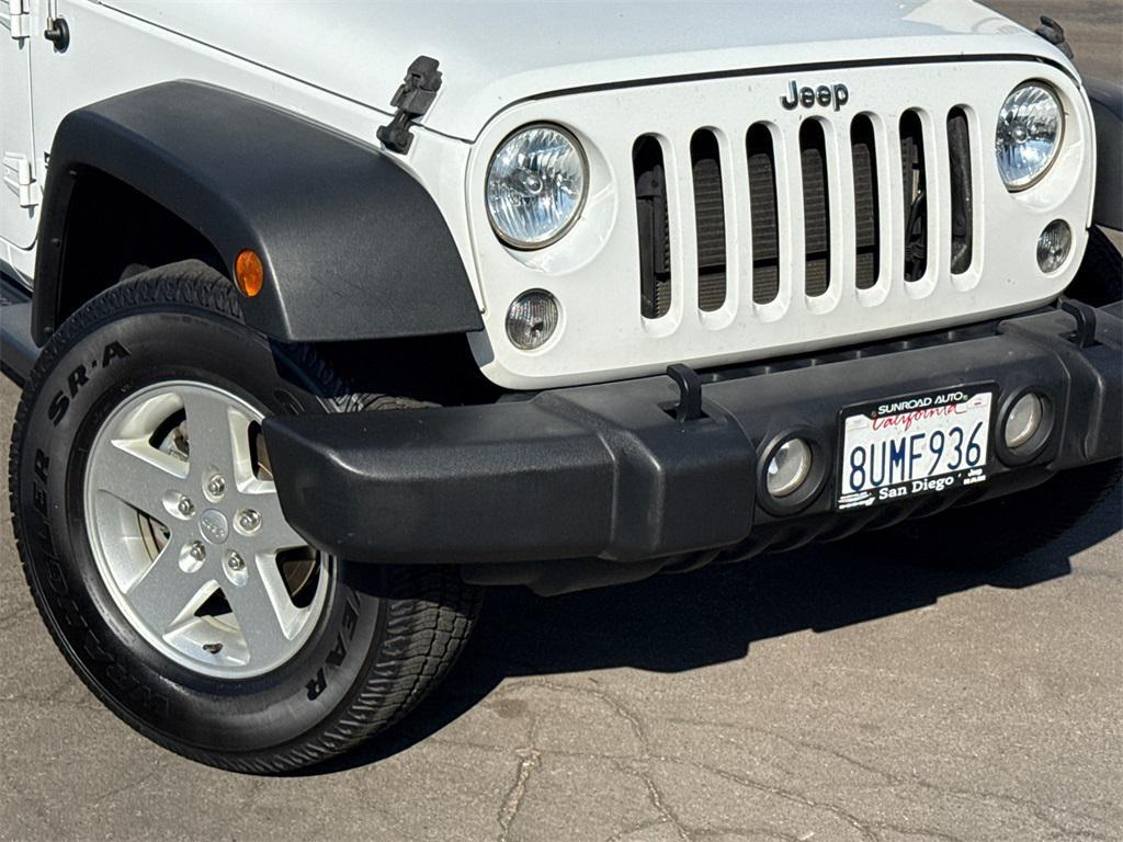 used 2017 Jeep Wrangler car, priced at $20,000