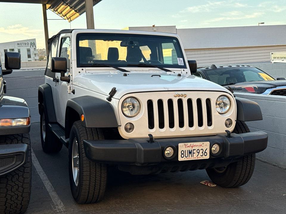 used 2017 Jeep Wrangler car, priced at $20,773