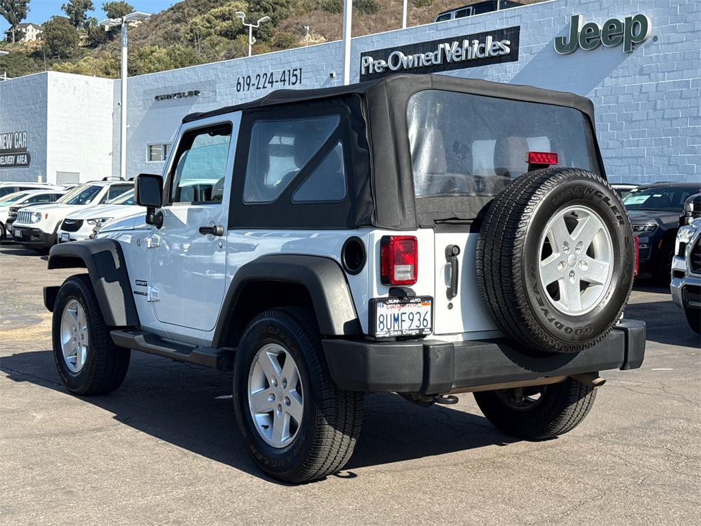 used 2017 Jeep Wrangler car, priced at $20,000