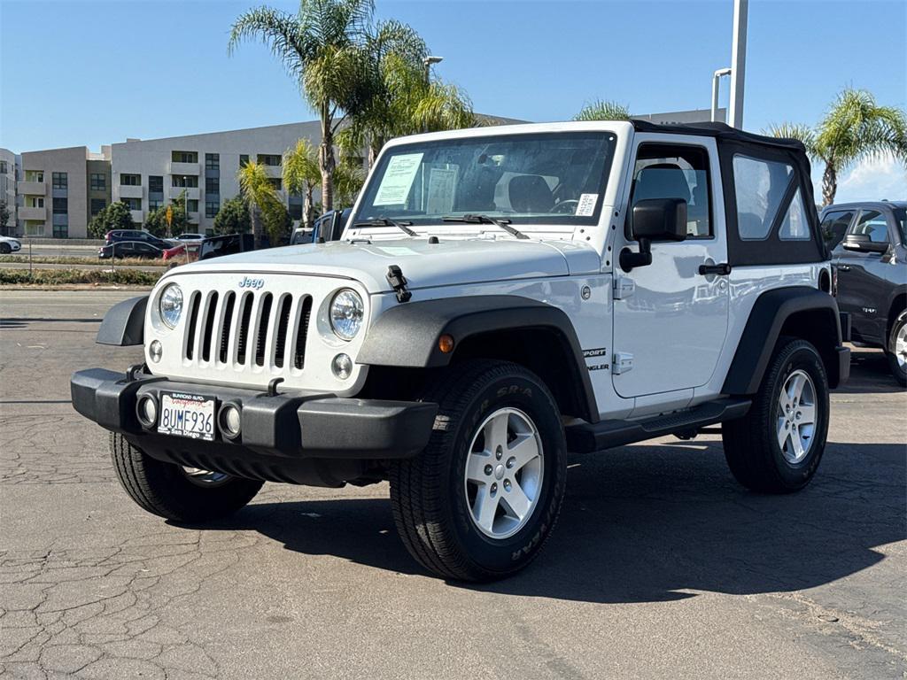 used 2017 Jeep Wrangler car, priced at $20,000