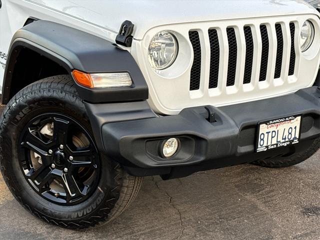 used 2021 Jeep Wrangler Unlimited car, priced at $29,322