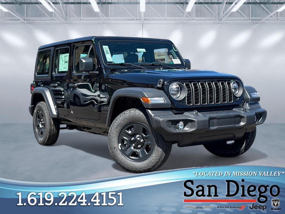 new 2025 Jeep Wrangler car, priced at $41,425