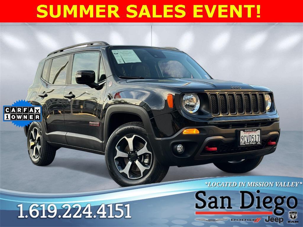 used 2022 Jeep Renegade car, priced at $21,633