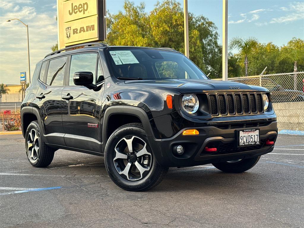 used 2022 Jeep Renegade car, priced at $21,633