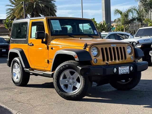 used 2014 Jeep Wrangler car, priced at $17,997