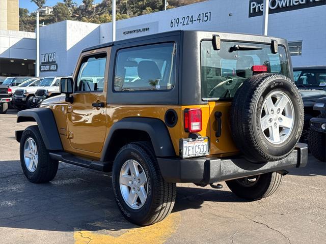 used 2014 Jeep Wrangler car, priced at $17,997