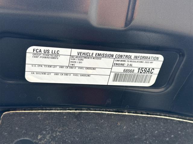 used 2023 Chrysler Pacifica car, priced at $23,631