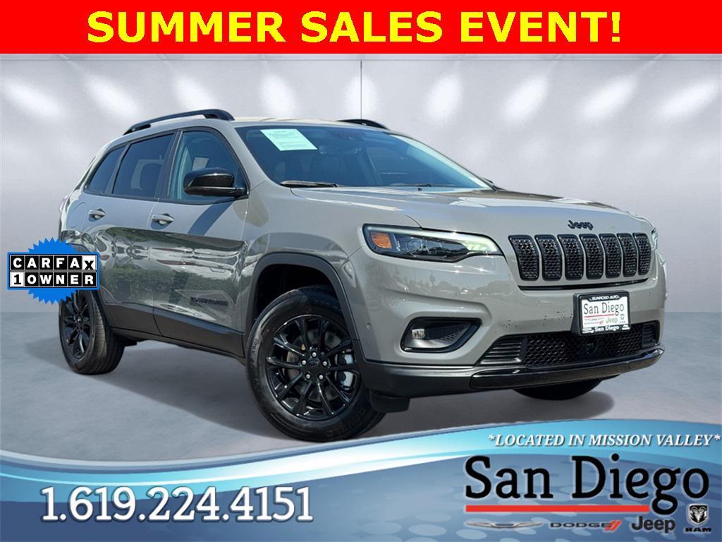 used 2023 Jeep Cherokee car, priced at $22,633