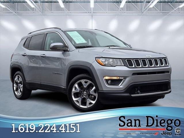 used 2021 Jeep Compass car, priced at $19,268