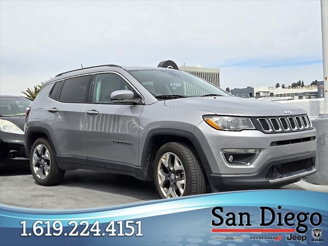 used 2021 Jeep Compass car, priced at $19,725