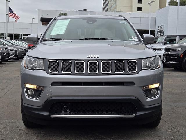 used 2021 Jeep Compass car, priced at $18,487