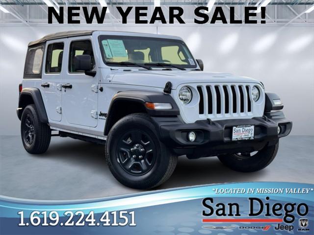 used 2023 Jeep Wrangler car, priced at $29,990