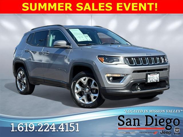 used 2018 Jeep Compass car, priced at $13,494