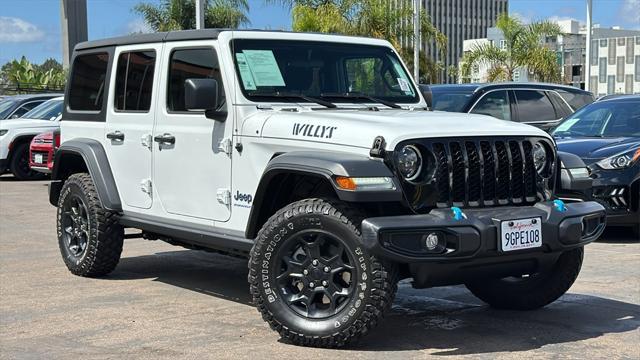 used 2023 Jeep Wrangler 4xe car, priced at $33,990