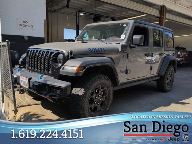 used 2023 Jeep Wrangler 4xe car, priced at $30,888