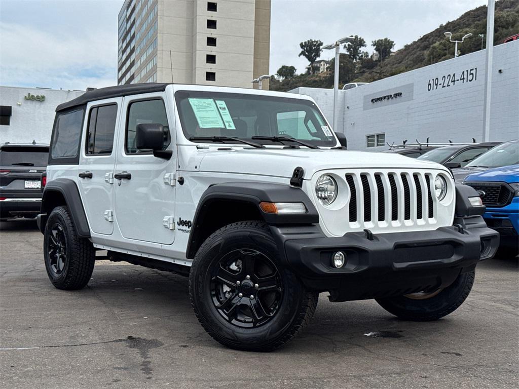 used 2022 Jeep Wrangler Unlimited car, priced at $27,731