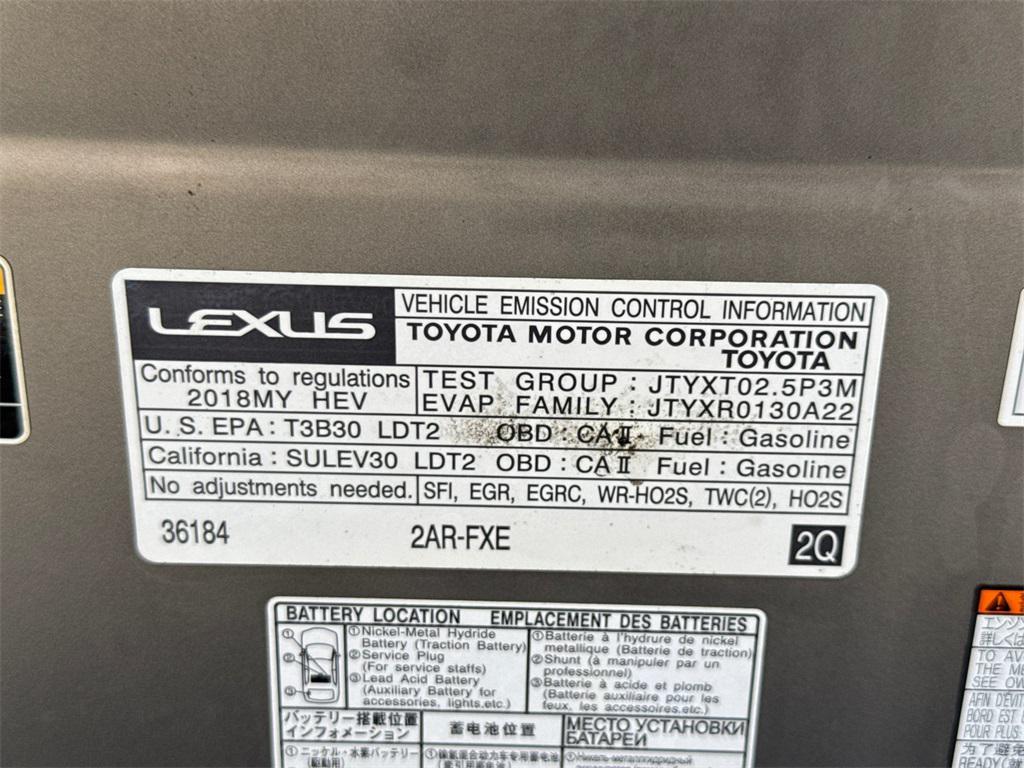 used 2018 Lexus NX 300h car, priced at $27,333
