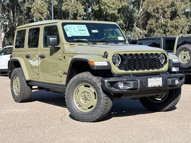 new 2025 Jeep Wrangler 4xe car, priced at $56,925