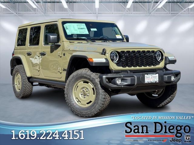 new 2025 Jeep Wrangler 4xe car, priced at $56,925