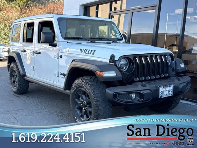 used 2021 Jeep Wrangler car, priced at $31,777