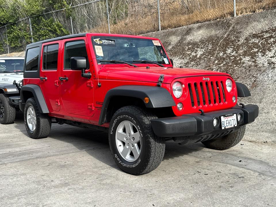 used 2017 Jeep Wrangler Unlimited car, priced at $20,000