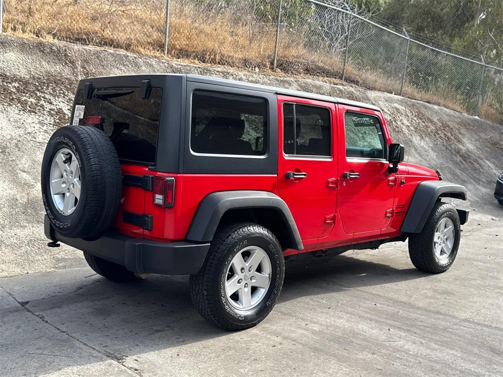 used 2017 Jeep Wrangler Unlimited car, priced at $20,000