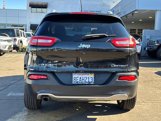 used 2016 Jeep Cherokee car, priced at $10,990