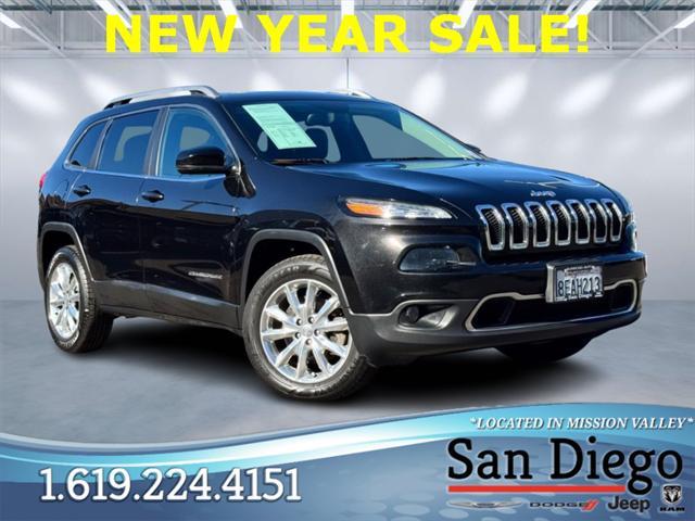 used 2016 Jeep Cherokee car, priced at $10,990