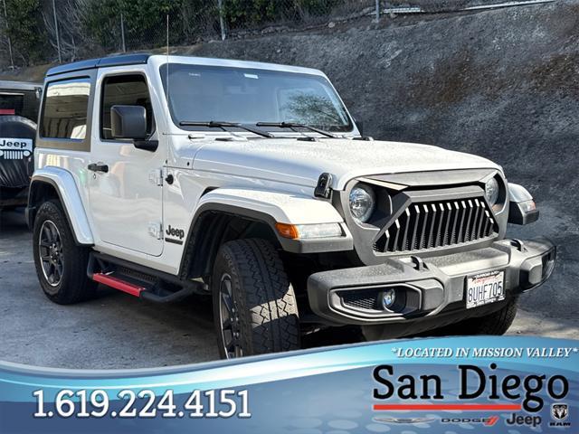 used 2021 Jeep Wrangler car, priced at $28,990